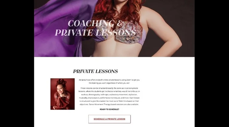 Amanda Rose dance lessons