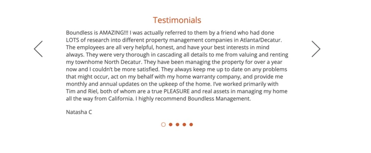 Boundless Management website