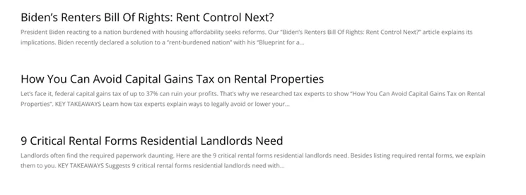 We Lease website