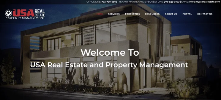USA Real Estate website