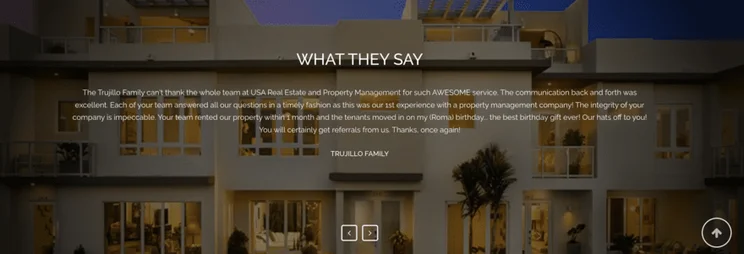 USA Real Estate website