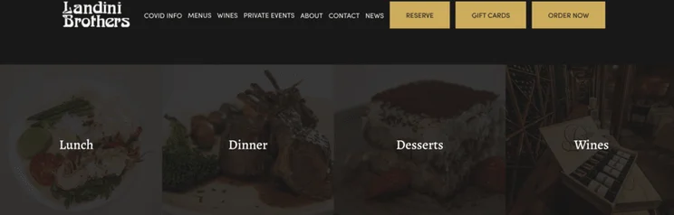 Landini Brothers website