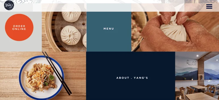 Yang&rsquo;s Place website