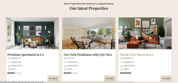 ApartRent template