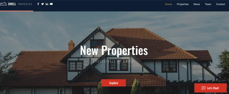 Real Estate Firm template