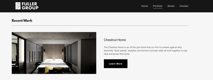 Fuller Group template