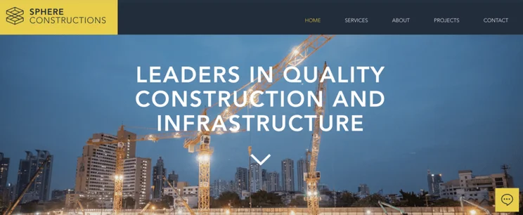Construction Company template