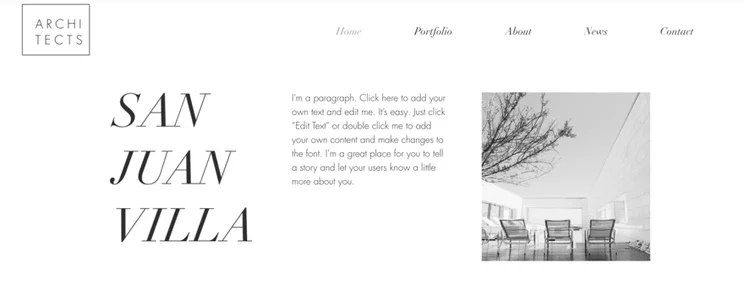 Architecture Firm template