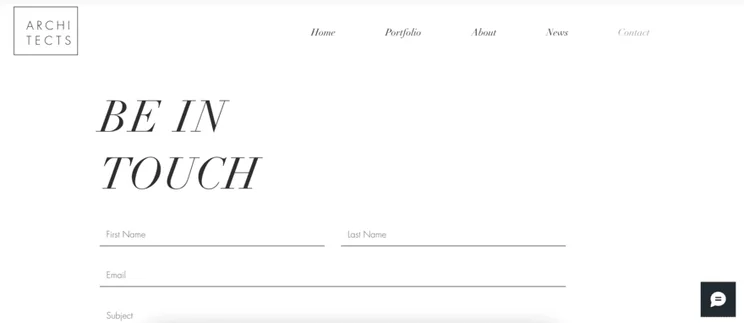 Architecture Firm template