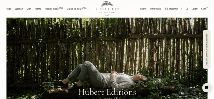 La Petite Alice website
