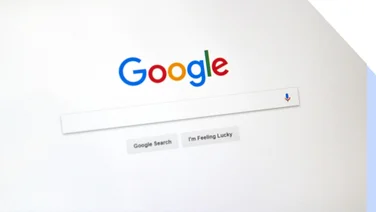 Google search homepage