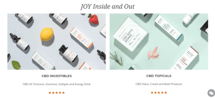 Joy Organics Beauty Products