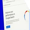 Screen showing the Google Search Console about page