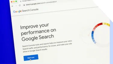 Screen showing the Google Search Console about page