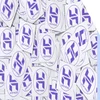 Pile of paper with Hostinger's logo on each square