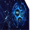 Graphic of a blue sphere with an SEO segment highlighted