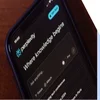 Mobile showing Perplexity search engine