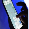 Google Maps being used on phone