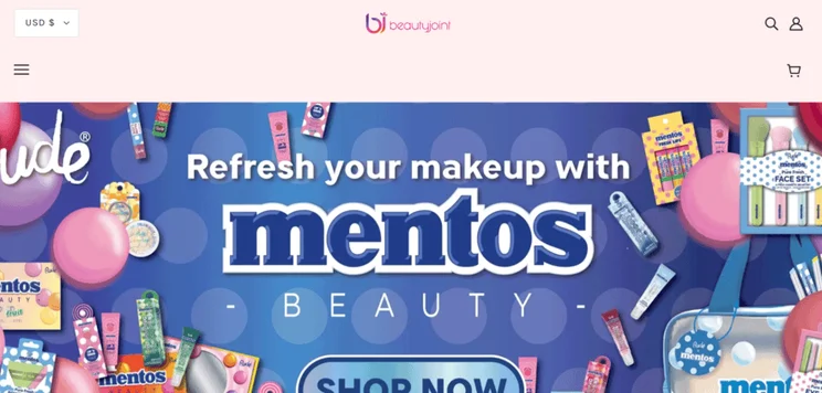 BeautyJoint homepage