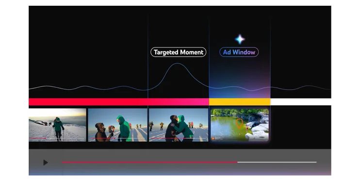 Screenshot of a YouTube video clip showcasing emotional heights during a video