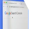 Google Search Console logo in Safari browser