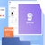 Wix AI logo maker promotional images showing the different design stages