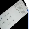 Close-up of a smartphone screen showing a social media post announcing a new role as Chief Technology Officer, with various icons below.